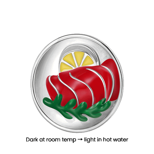 Gnoce Heated Color-changing Salmon Food Stopper Charm_1