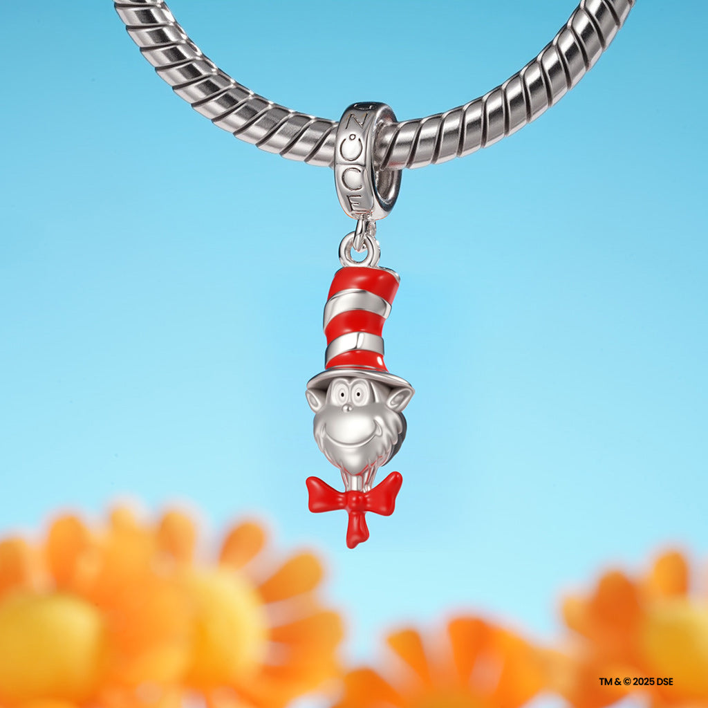 Gnoce The Cat in the Hat Pendant Dangle Charm_3