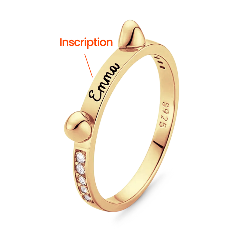 Gnoce Personalized Cute Pet Ring_3