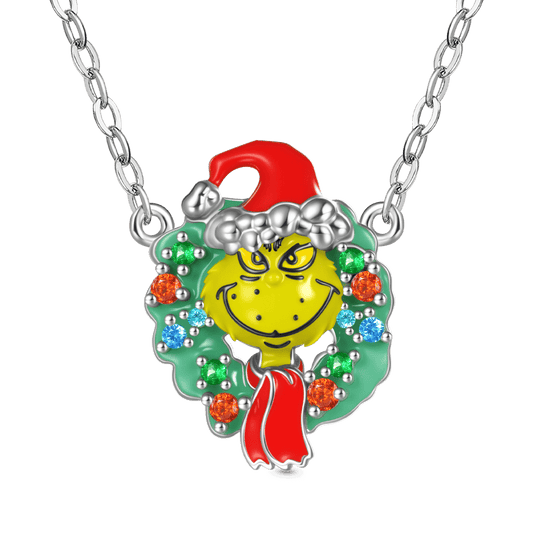 Gnoce Grinch Pendant Necklace_1