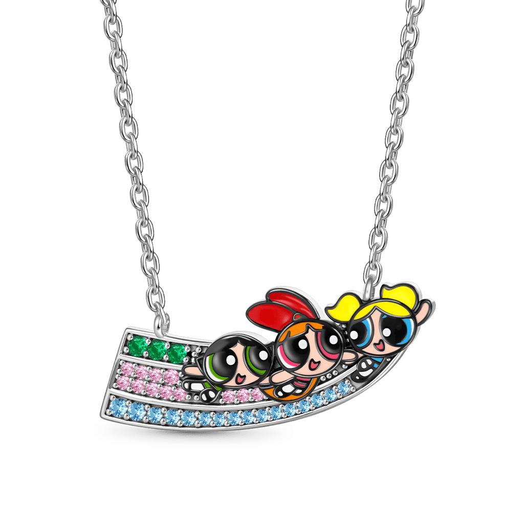 Gnoce The Powerpuff Girls Necklace_1