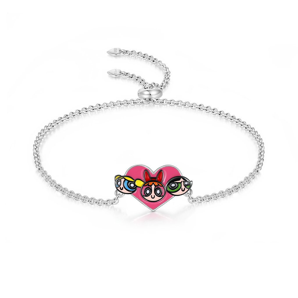 Gnoce The Powerpuff Girls Chain Bracelet_1