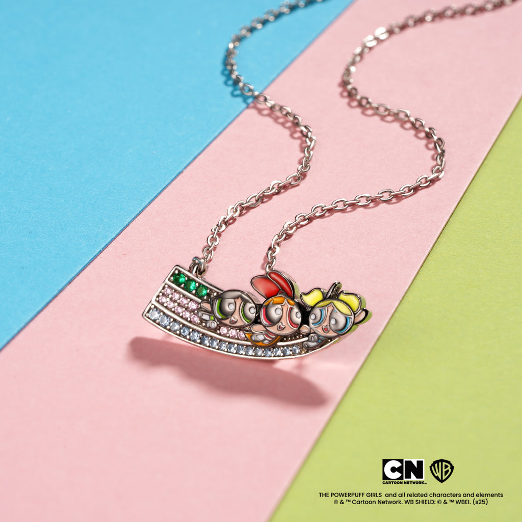 Gnoce The Powerpuff Girls Necklace_3