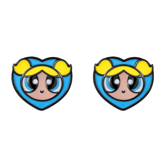 Gnoce The Powerpuff Girls Bubbles Stud Earrings_1
