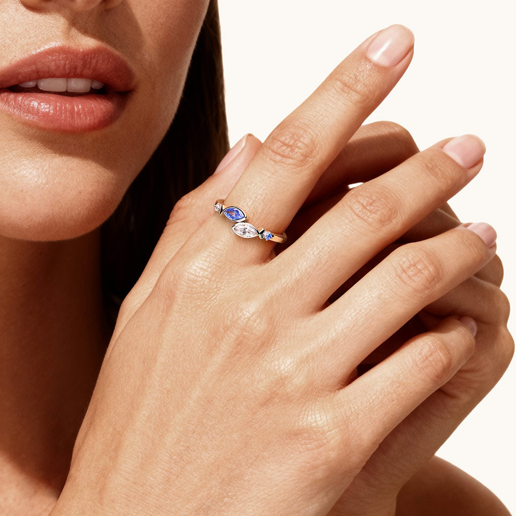 Gnoce Together in Faith Jesus Fish Ring Platinum-plated Silver Blend_2