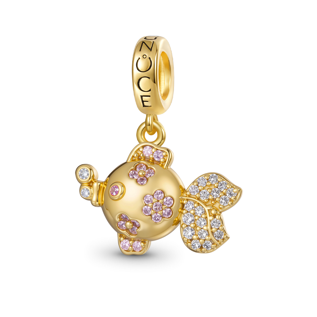 Gnoce Playful Goldfish Charm_1