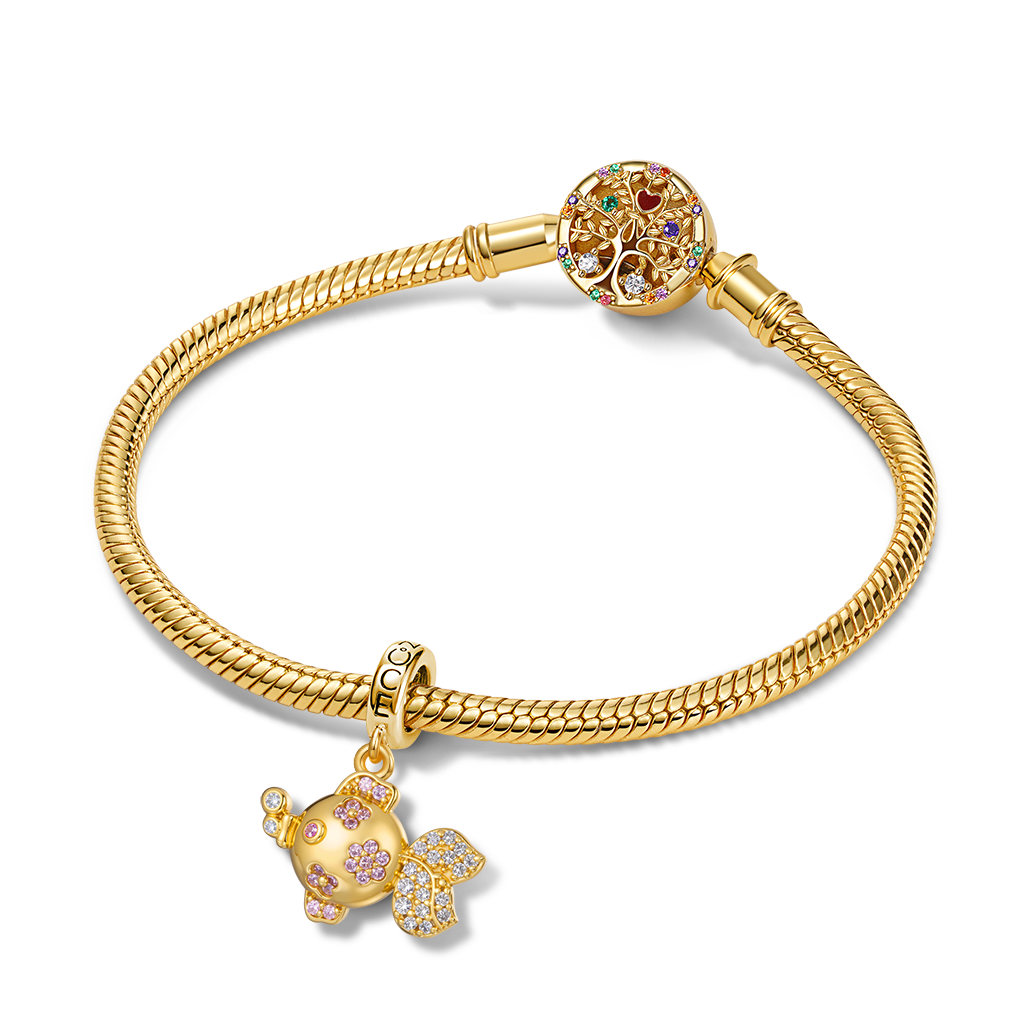 Gnoce Playful Goldfish Charm_3
