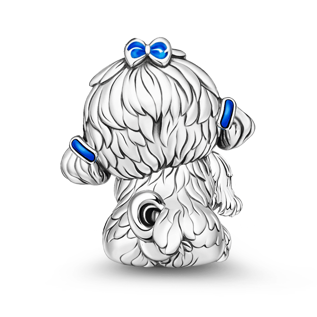 Gnoce Maltese Dog Embraces Baby Charm_5