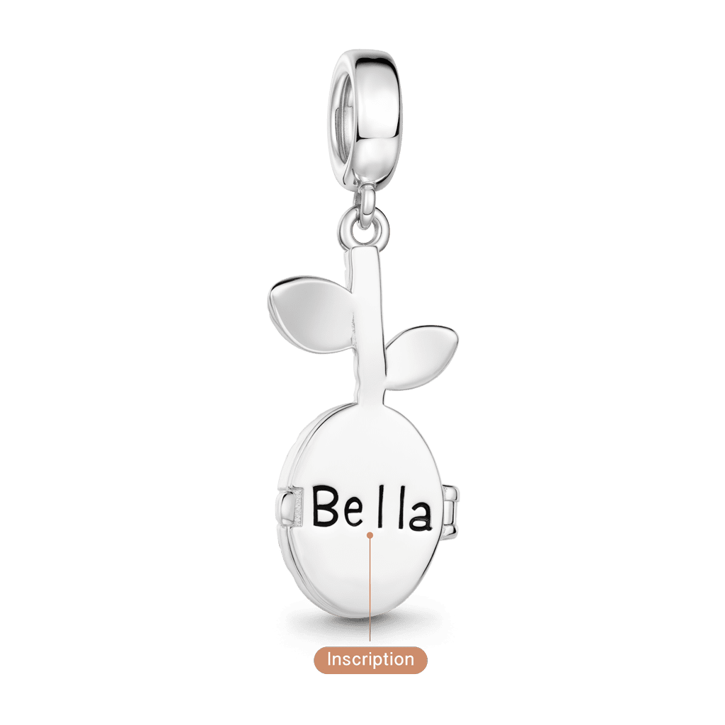 Gnoce Customized Birthstone Seed Pendant Dangle Charm_7