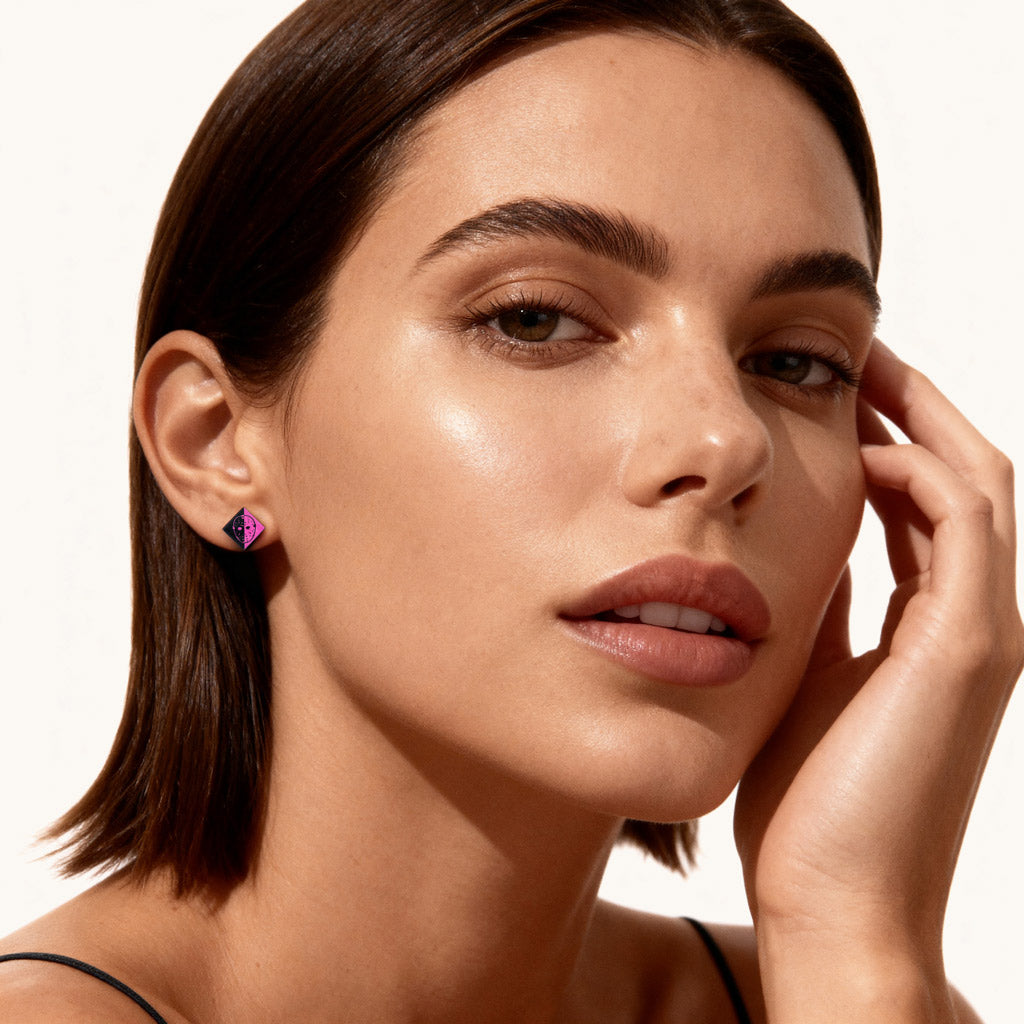 Gnoce Friday the 13th Stud Earrings_4