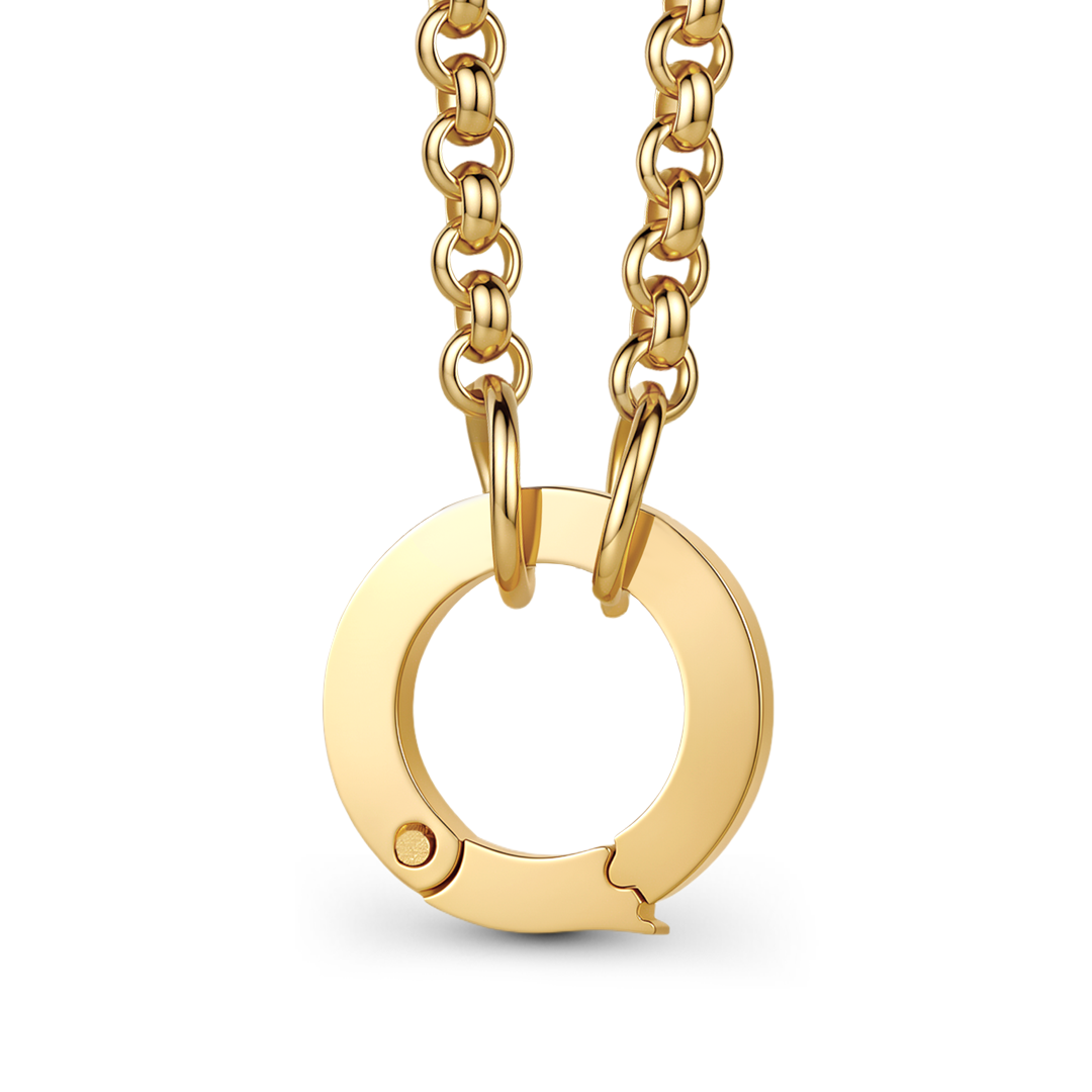 Gnoce Circular Clasp Pendant Necklace_1